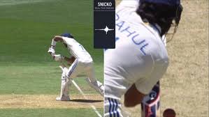 KL Rahul was in utter disbelief when he was given out controversially by the third umpire.